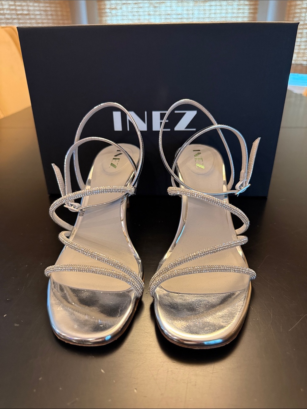 Inez Sofia Strappy Heels - Picture 3 of 7